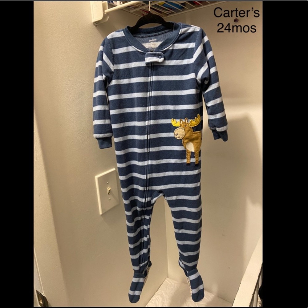 Footie Moose pajamas 24 mos